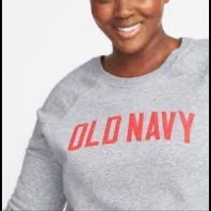 Old Navy Graphic French Terry Plus-Size Sweatshirt Size L
